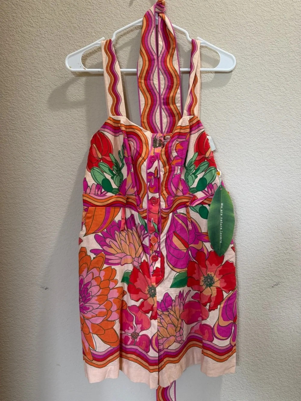FARM Rio SHORTS ROMPER NWT MEDIUM - Picture 4 of 6